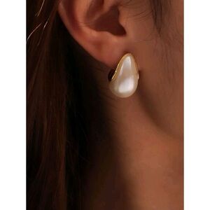 Anthropologie Tear Drop Post Earrings